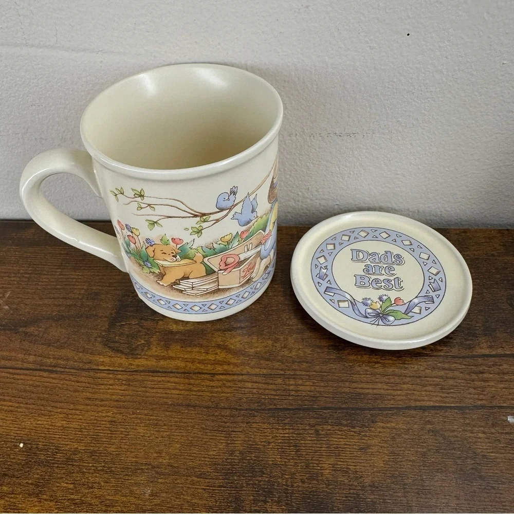 Vintage Watkins Country Kids Collectors Mugs 